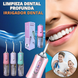 Irrigador dental eléctrico portatil