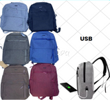 MOCHILA GRUESA CON ENTRADA USB